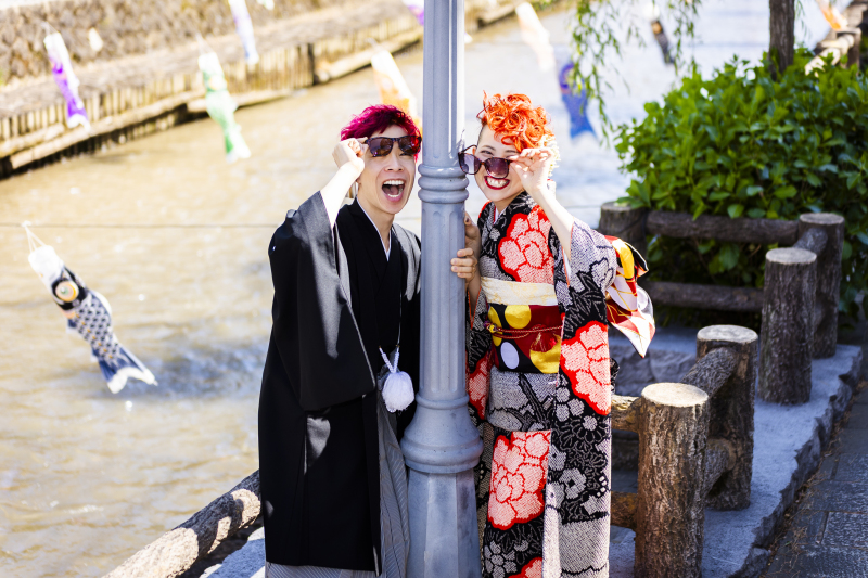 和装だからこそ自由に撮る