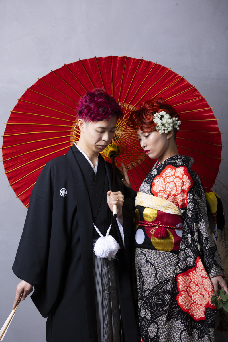 アタノの和装スタジオ＆ロケ　スタジオ撮影