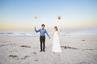 ATANO wedding _海ロケーションフォト