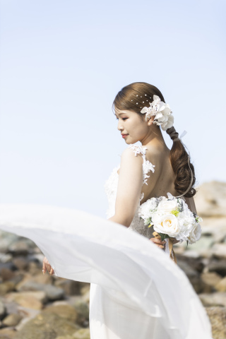 ATANO wedding _海ロケーションフォト