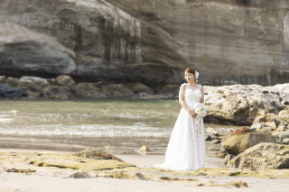 ATANO wedding _海ロケーションフォト