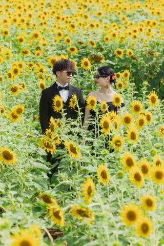 ATANO wedding _ひまわり畑