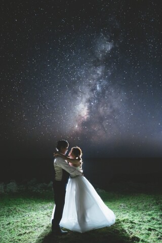 ATANO wedding _星空フォト