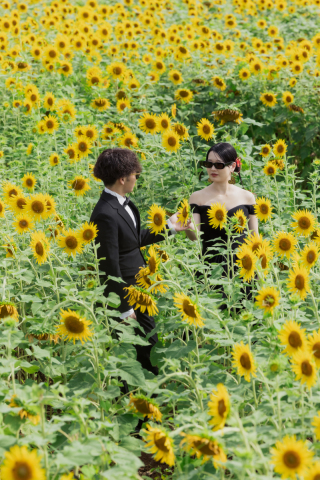 ATANO wedding _ひまわり畑