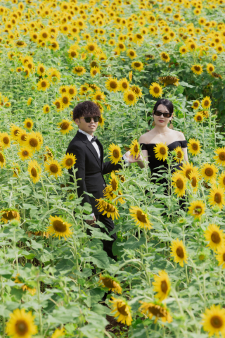 ATANO wedding _ひまわり畑