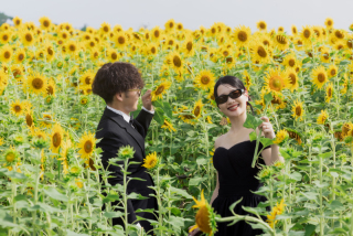 ATANO wedding _ひまわり畑