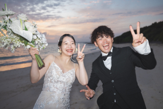 ATANO wedding _サンセットフォト
