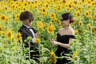 ATANO wedding _ひまわり畑