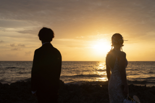 ATANO wedding _サンセットフォト