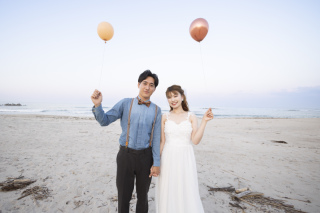 ATANO wedding _海ロケーションフォト