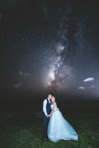ATANO wedding _星空フォト