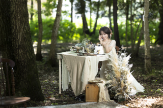 ATANO wedding _森ロケーションフォト