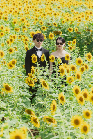 ATANO wedding _ひまわり畑