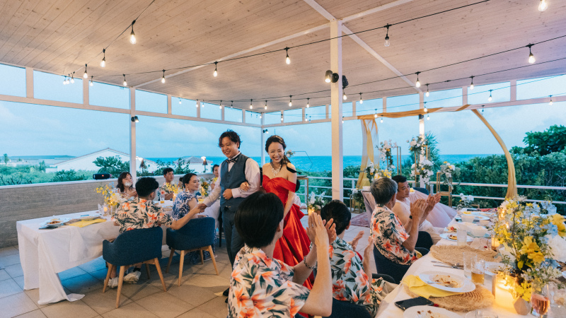 お得!!《宮古島挙式&パーティー》夢の宮古島で会場挙式&パーティープロデュース◇当日運営!撮影200カット付き!提携会場多数!