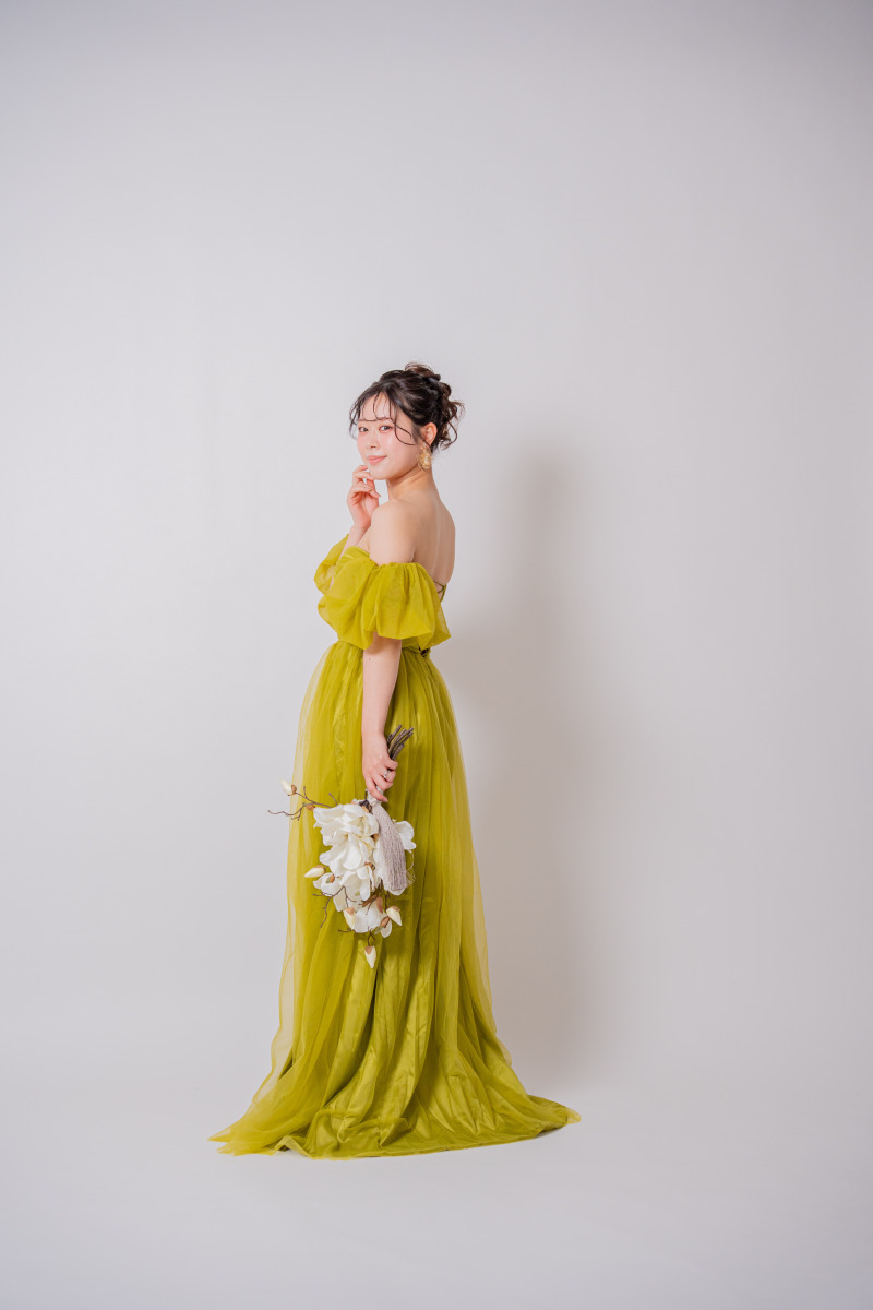 オリーブドレス