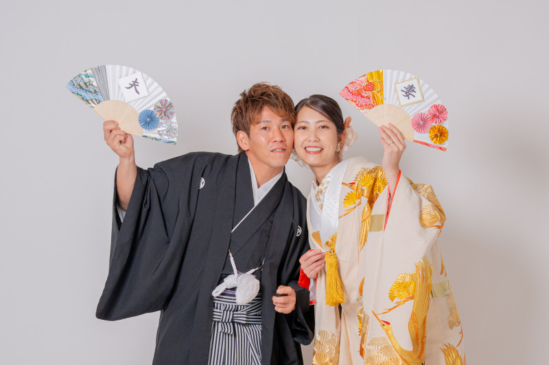 扇子ショット♪