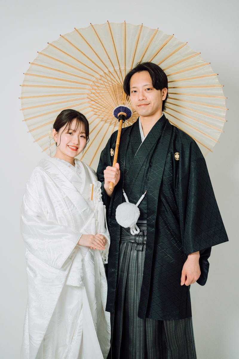 ふたり並んで、晴れ姿