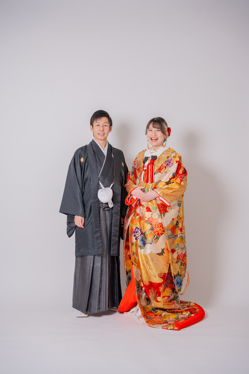 伝統的な和装を、私たちらしく着こなして