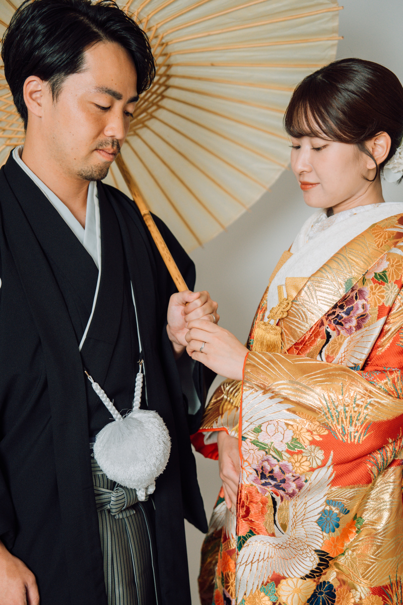 「セルフとプロ撮影で残す和装フォト！衣装追加で叶える贅沢フォトウェディング」