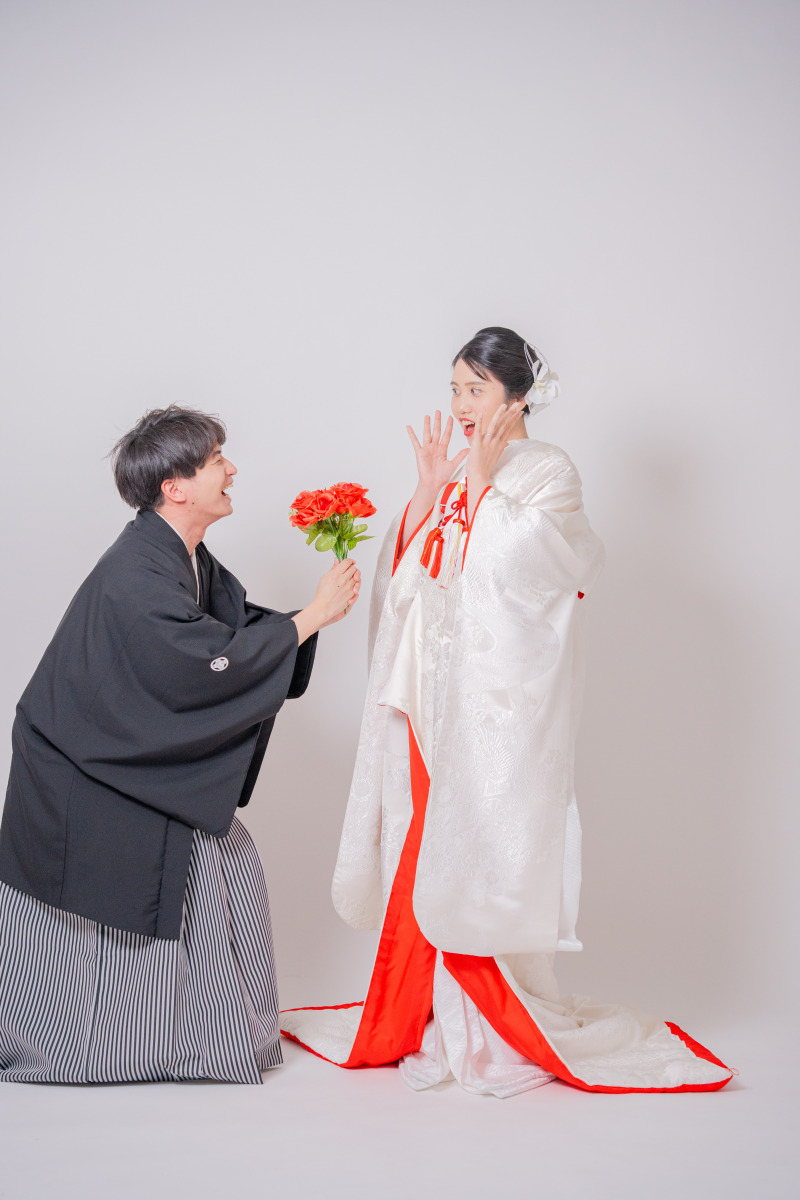 遊び心を添えたプロポーズシーン