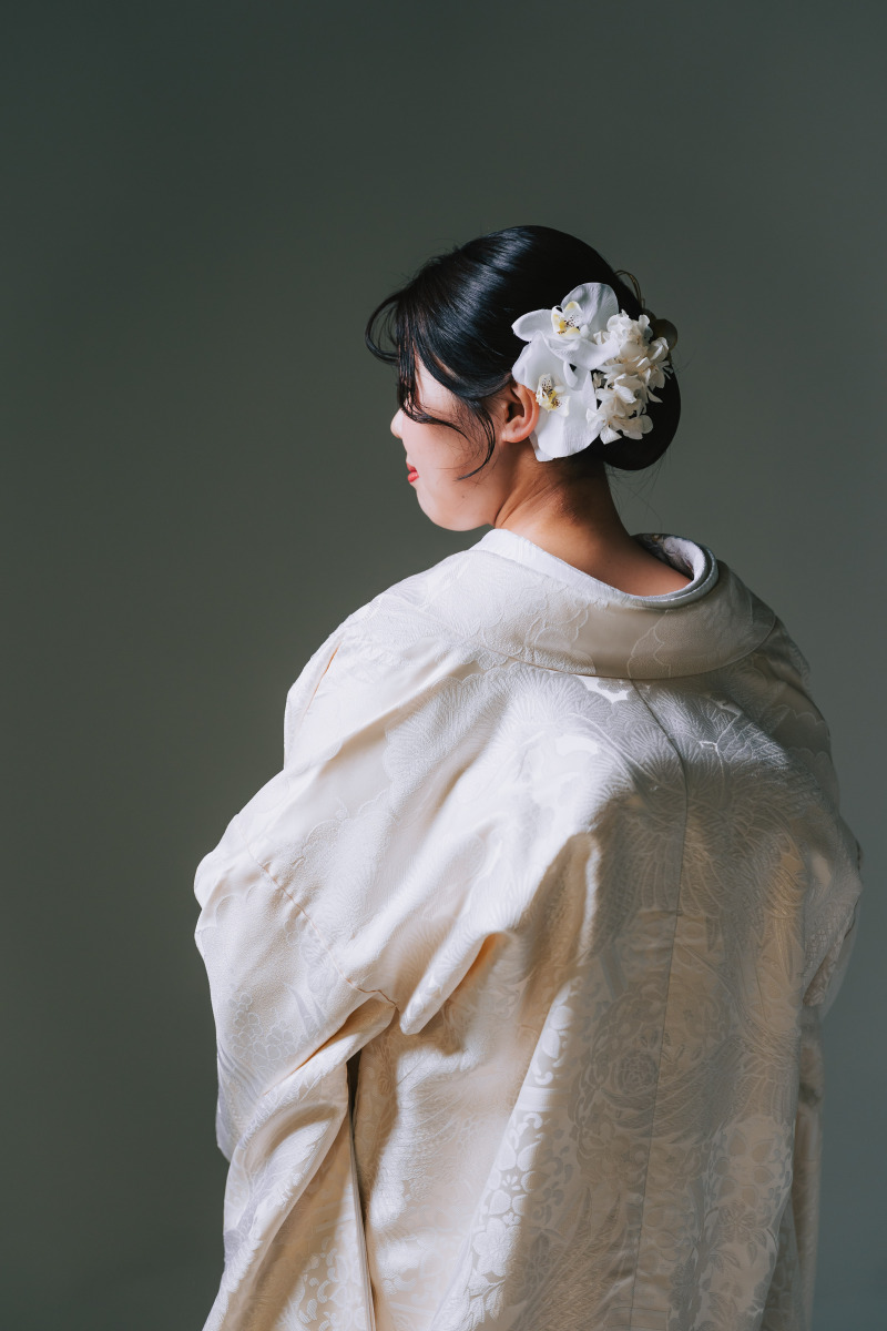 髪飾りに宿る、繊細な美