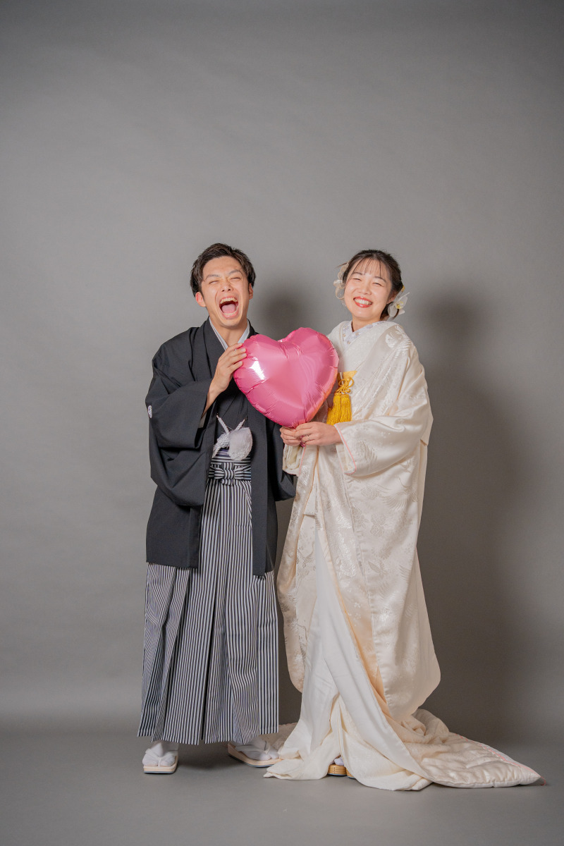 ハートのバルーンに想いを込めて