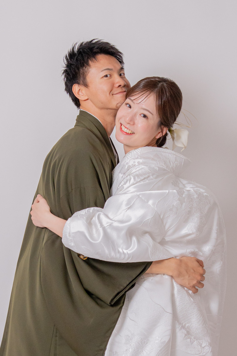 ぎゅっと抱き合う幸せの瞬間