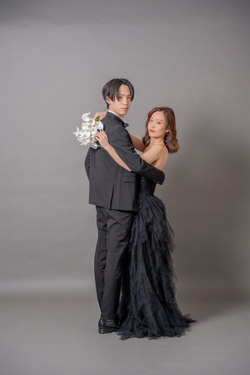 映画のワンシーンのような、ドラマチックな姿