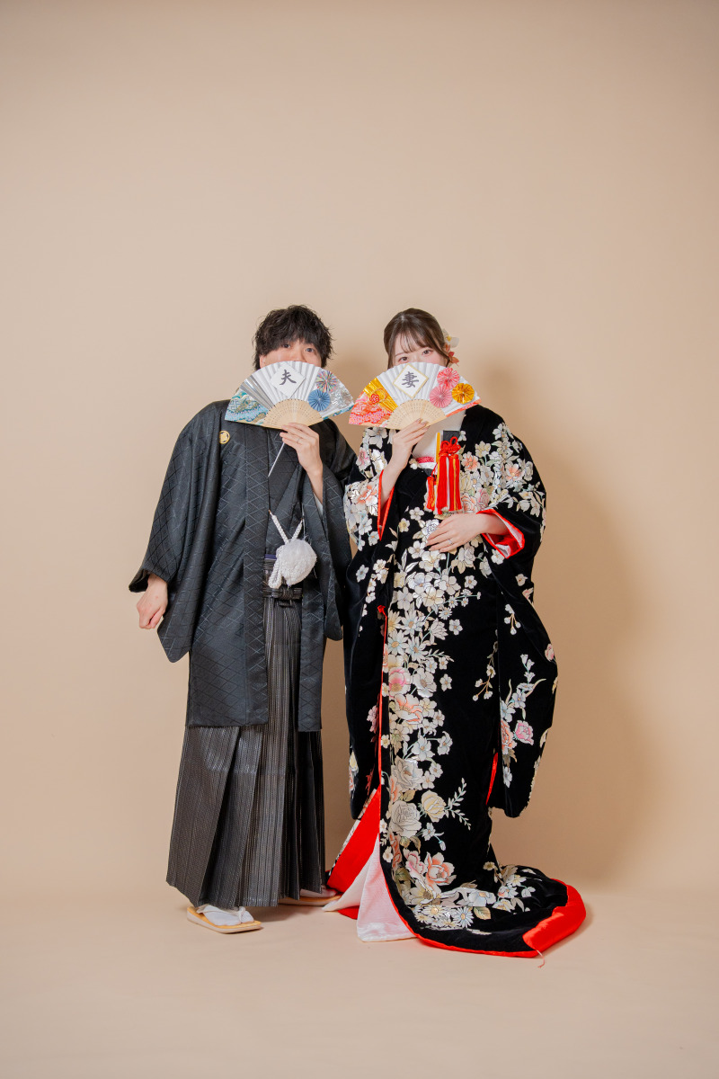 扇子でちょっぴりお茶目に