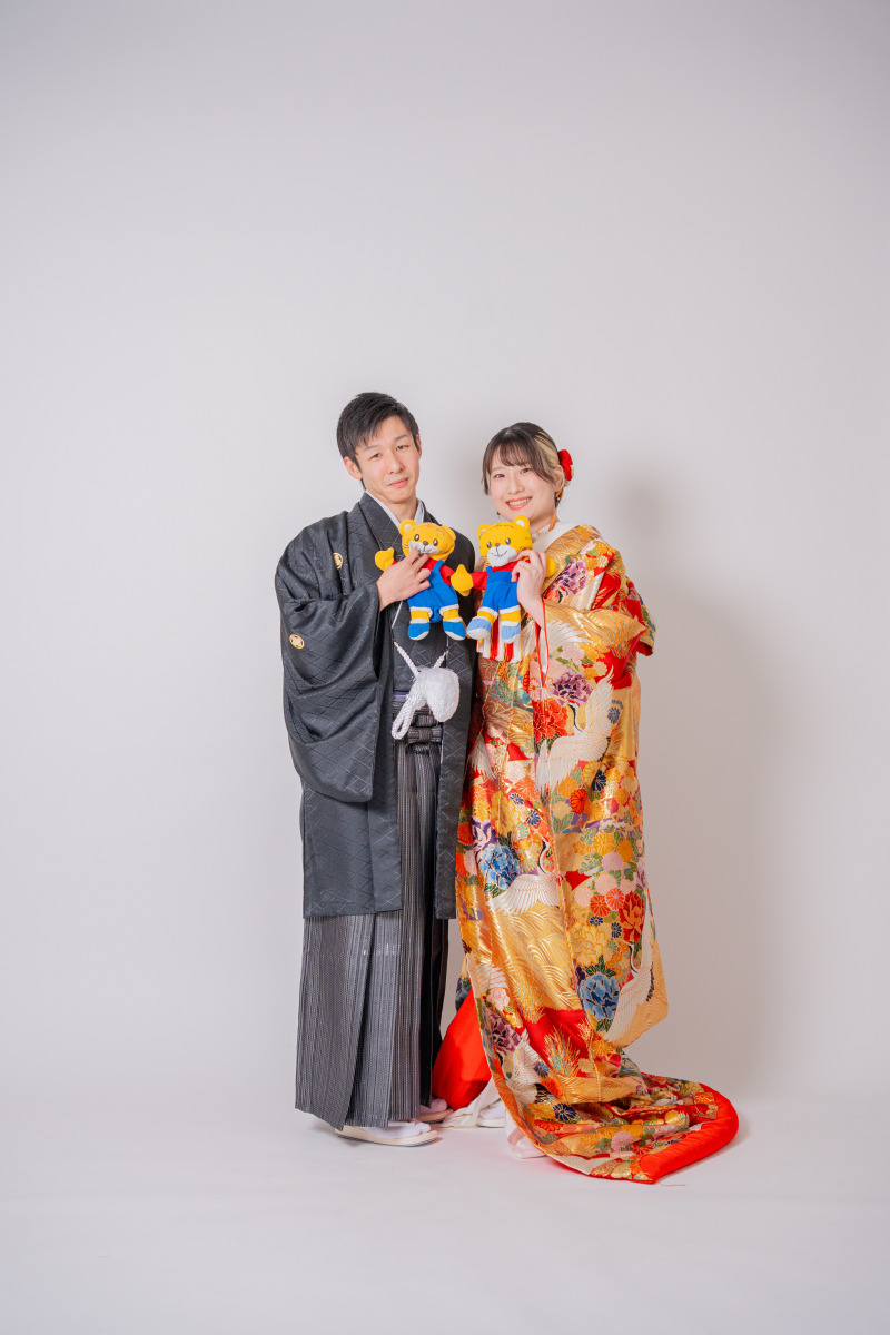 大切な思い出のぬいぐるみと一緒に