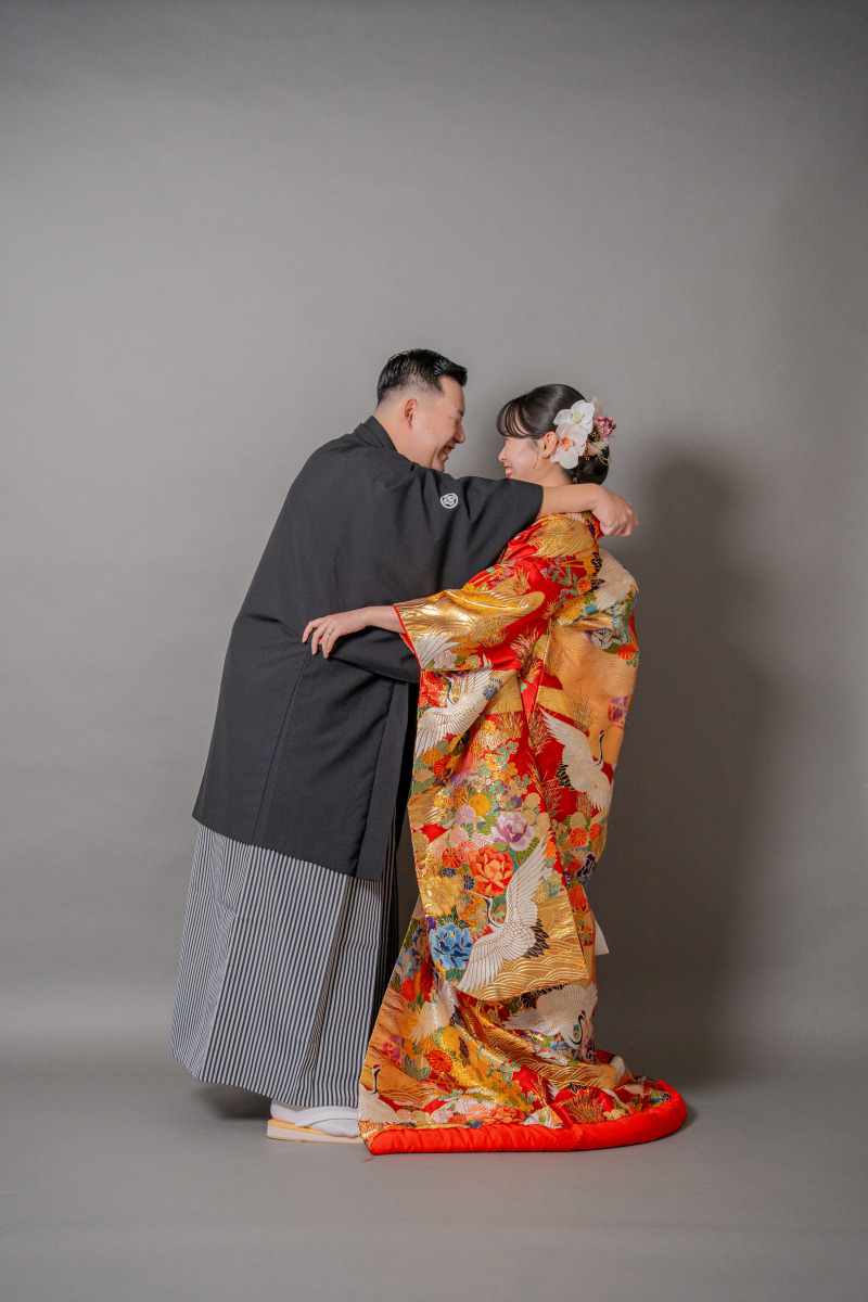 向かい合うと、やっぱり照れくさい