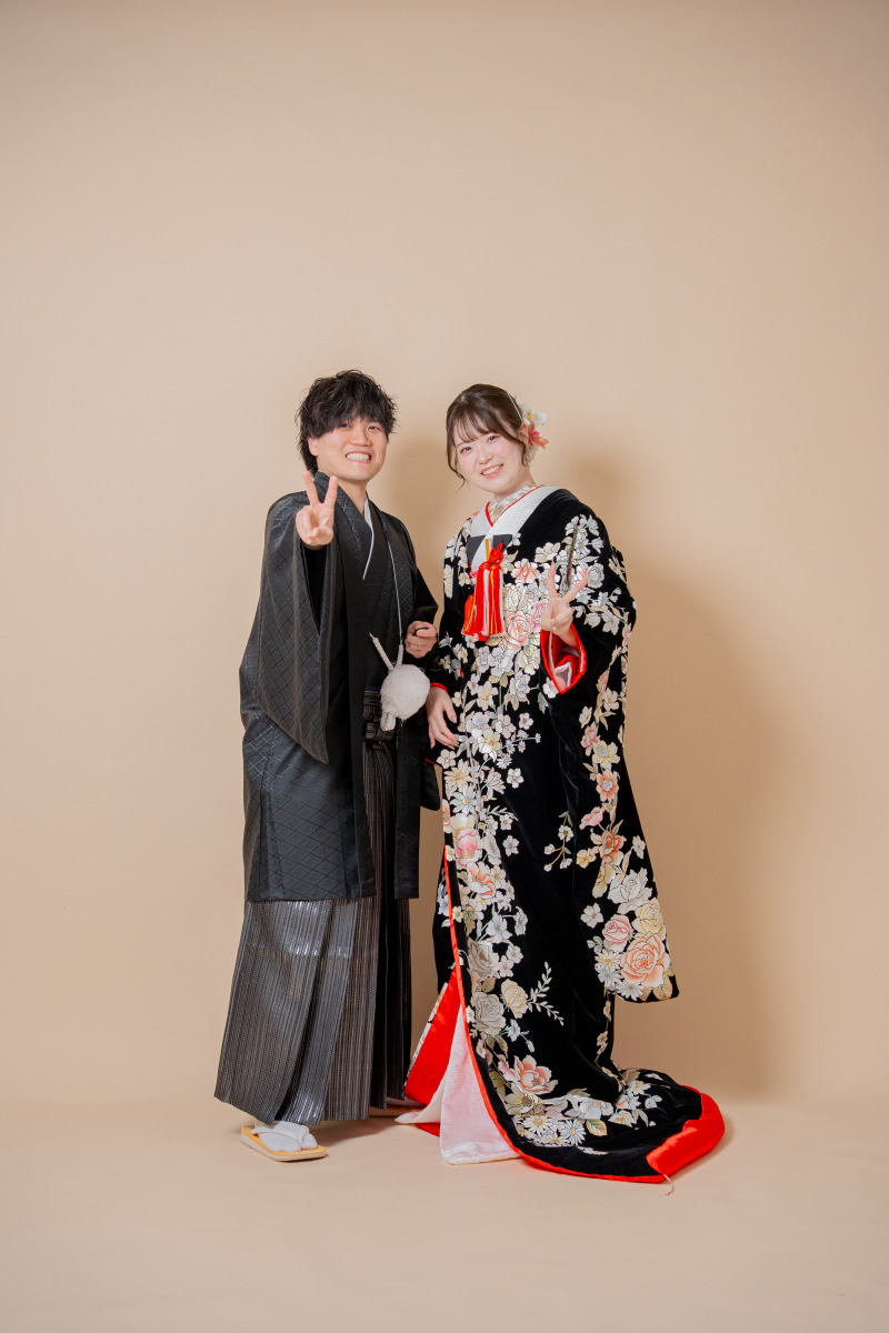 まずは定番のポーズから