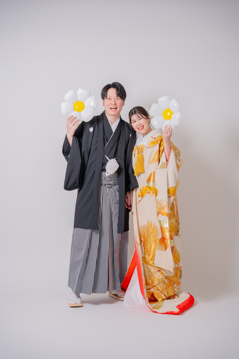 幸せを願う、花のような笑顔