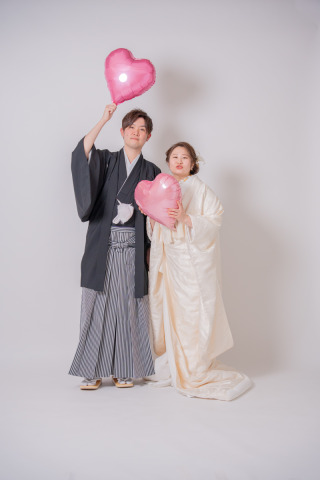 たくさん小物を使って和装撮影を楽しみました☺︎