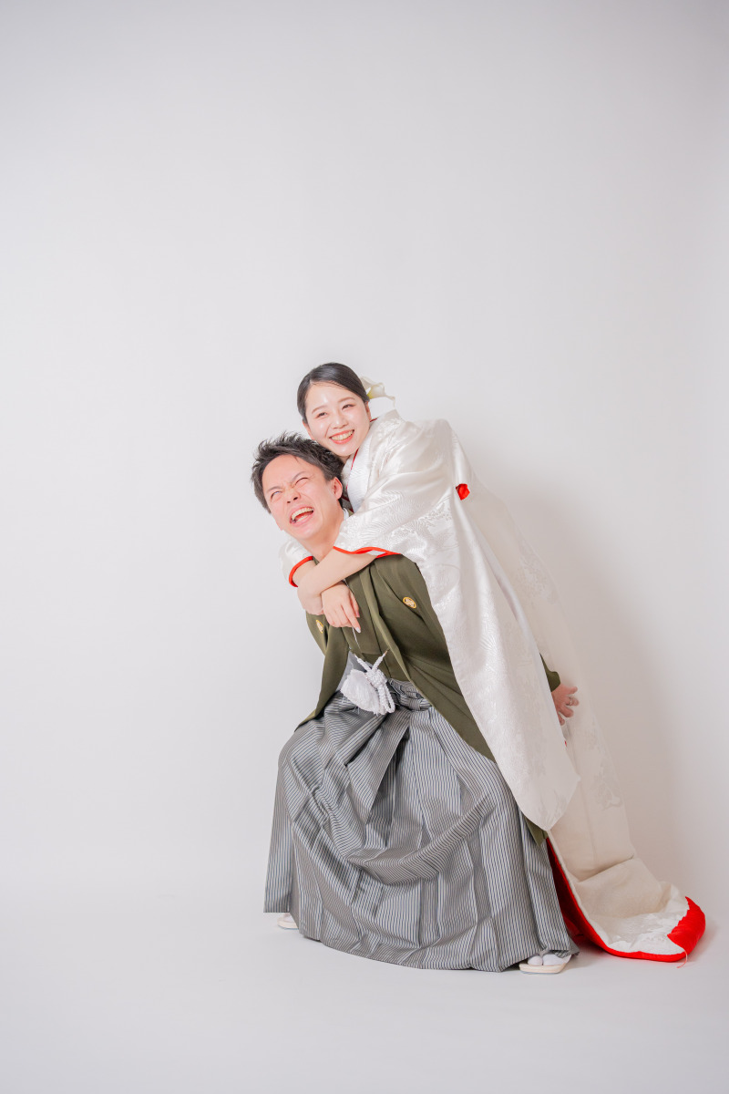 全力のおんぶショット