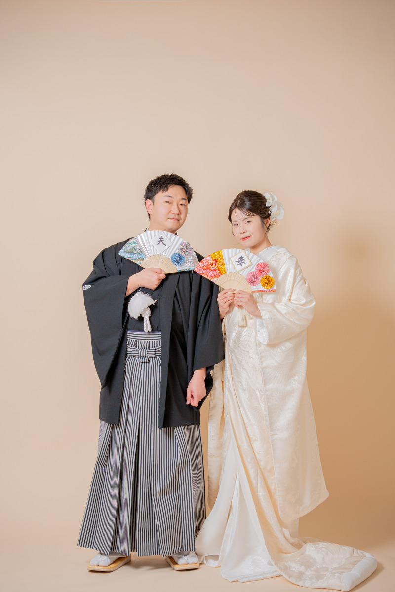 扇子カットで和の遊び心をプラス