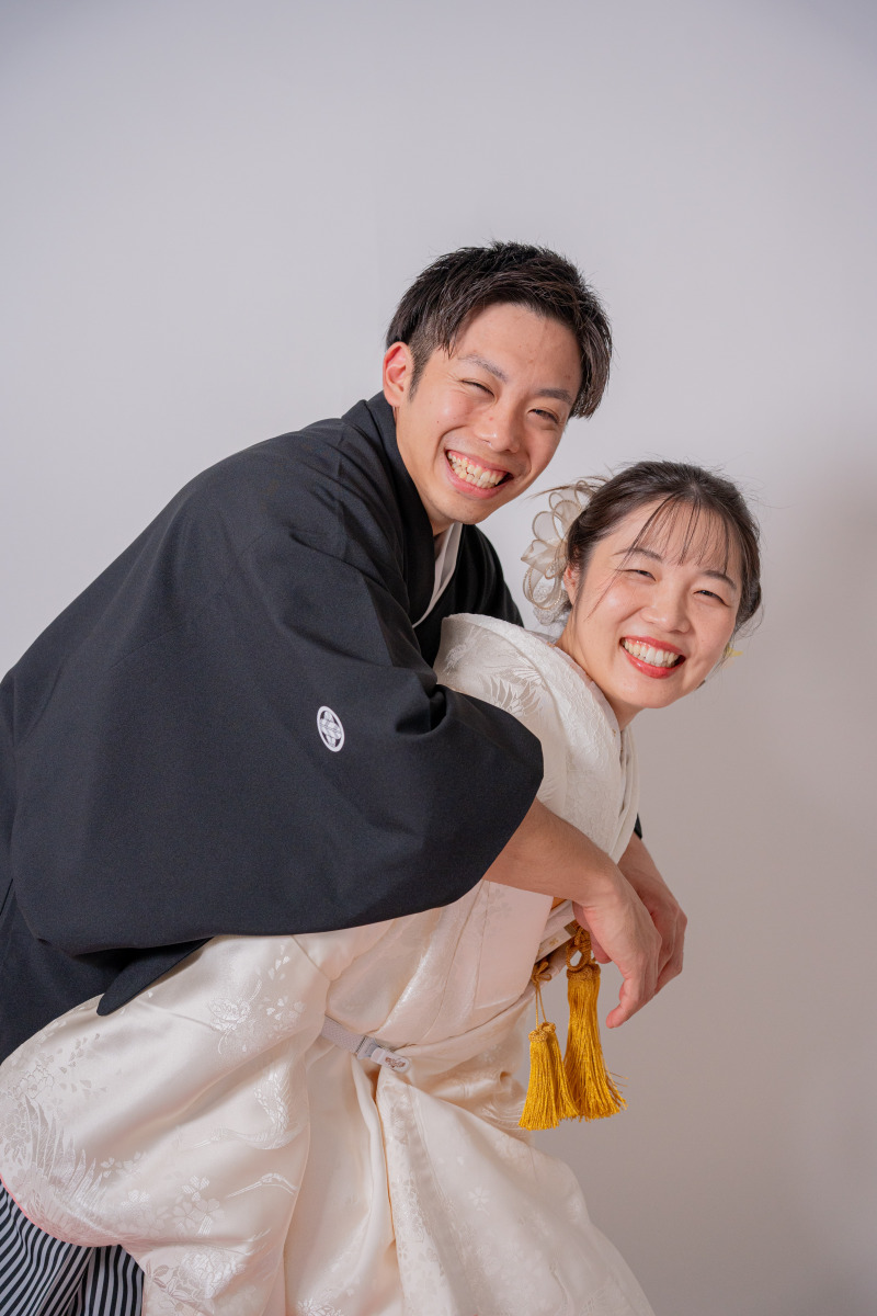 おんぶでゴールイン！