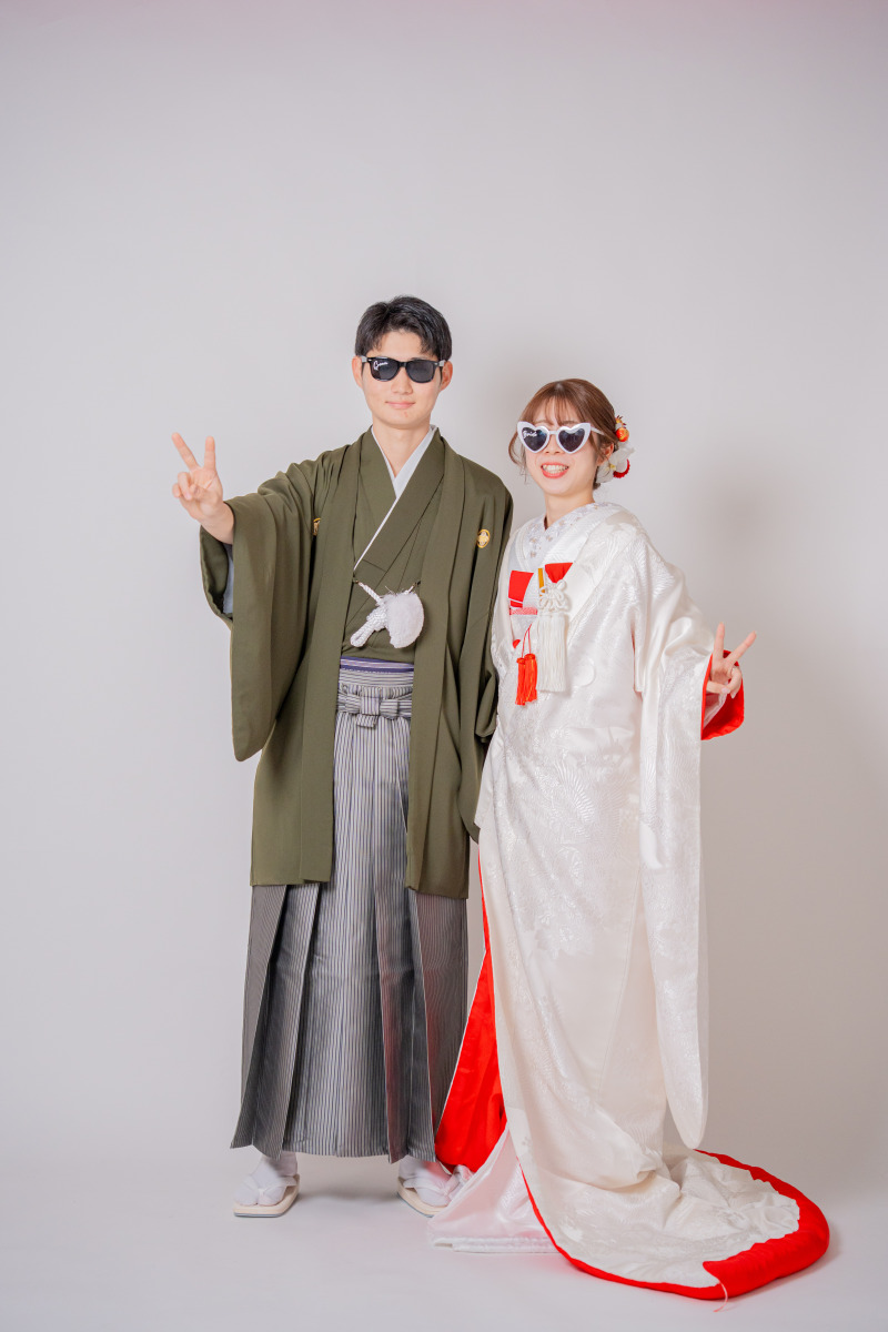 サングラスでノリノリ撮影タイム!