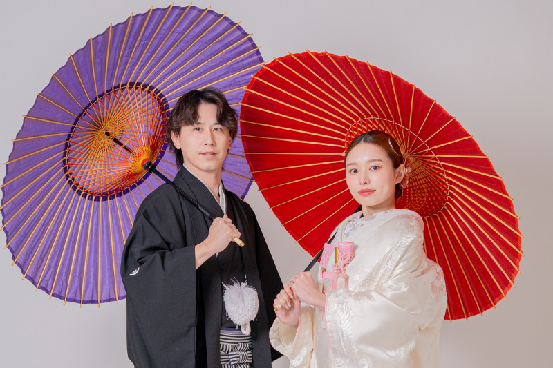 番傘ひとつで、気分は映画の主人公