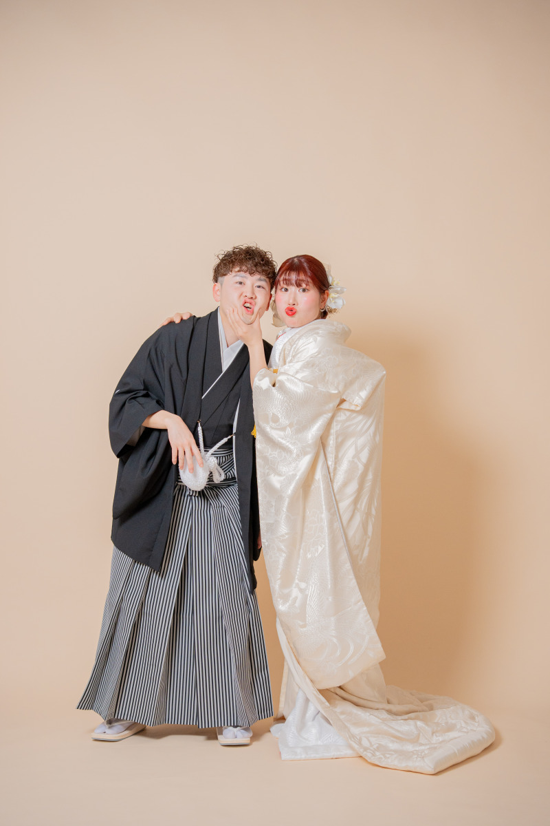 むにゅっと！仲良しアピール