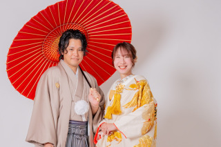 和装もオシャレに！ベージュ&times;ゴールドの和モダンstyle♪