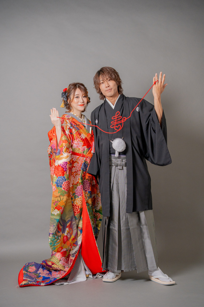 運命の赤い糸ショット！