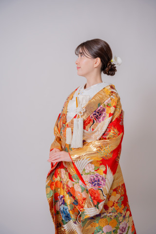 INAI WEDDING WASOU 大阪店_和装前撮り撮影風景