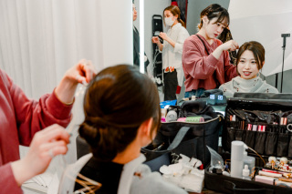 新婦ヘアメイク