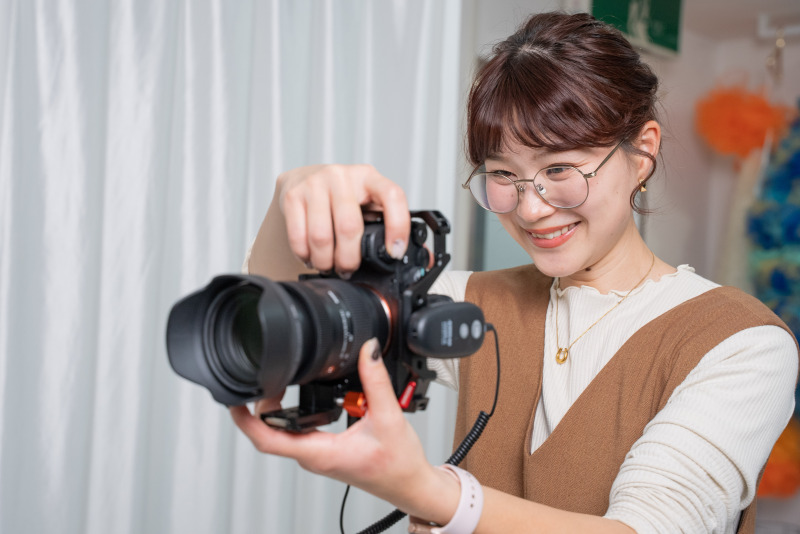 Point1 多彩な撮影シーン