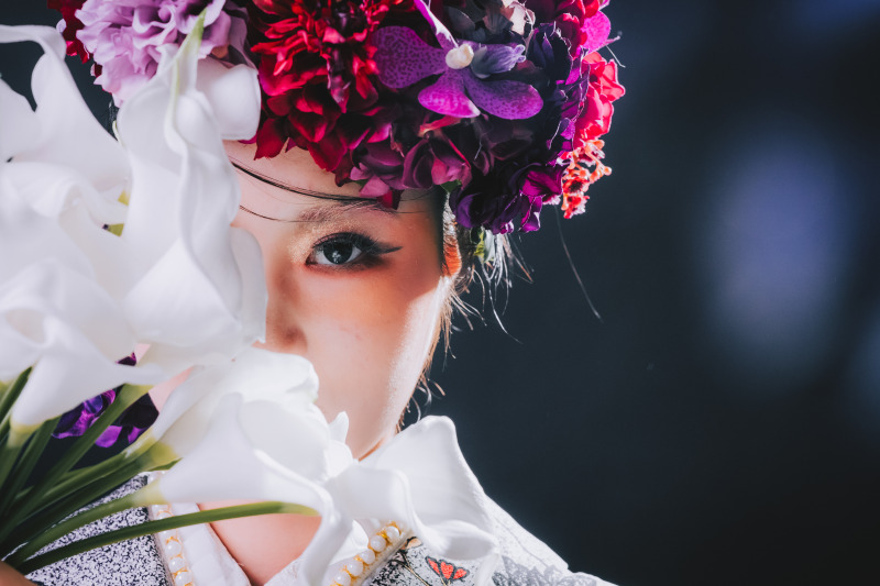 【ここでしかできない体験を】誰とも被らないアートな和装前撮りができる WASOU Art.B 110,800円→89,800円