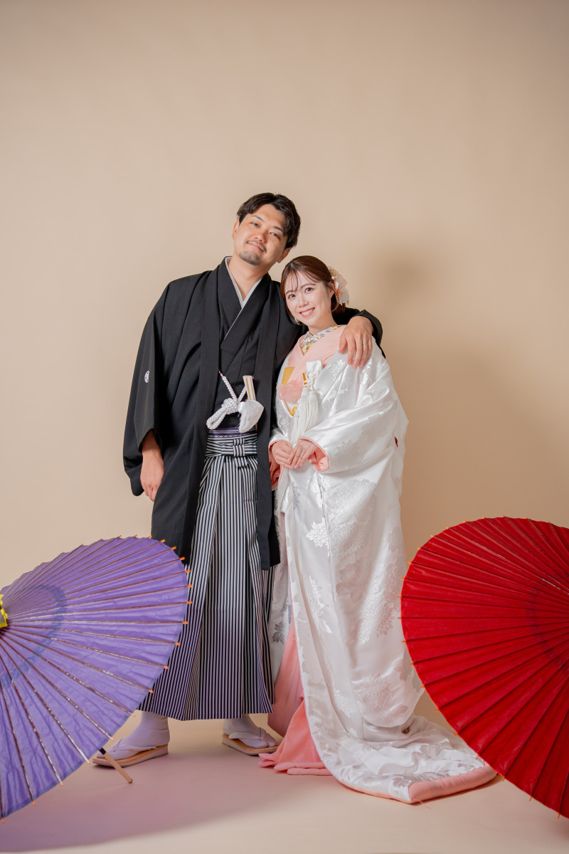 ⭐️待望の和洋プランが登場！和装もドレスも両方叶う♡ 59800円（嬉しい花嫁ヘアセット付き）