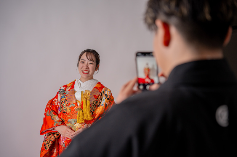 【先着5組様限定⭐️OPEN割】白無垢色打掛2着プランWASOU premium 82,000円→59800円！