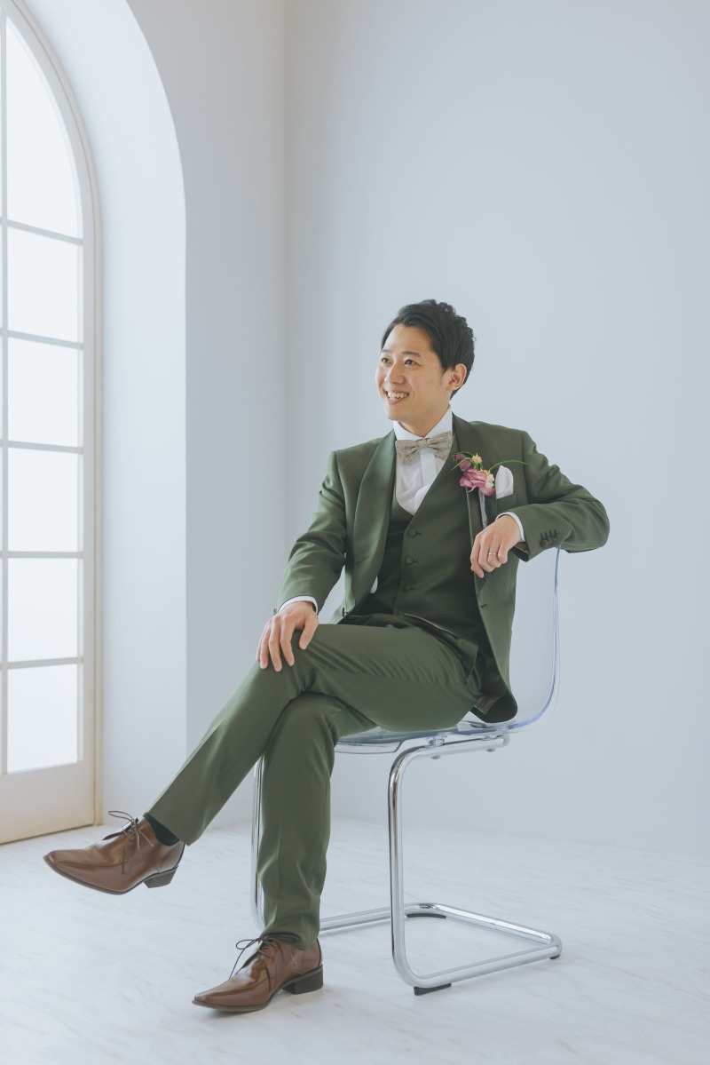 新郎様ソロカット