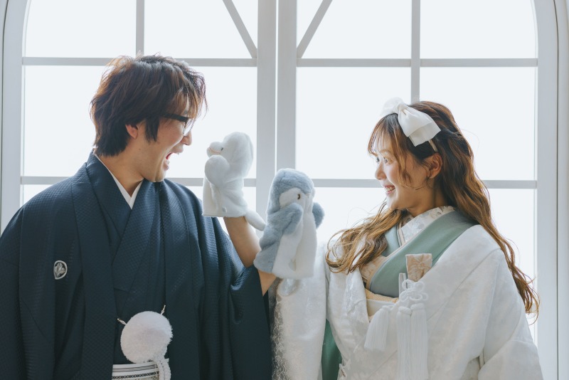 お気に入りのパペットと！！